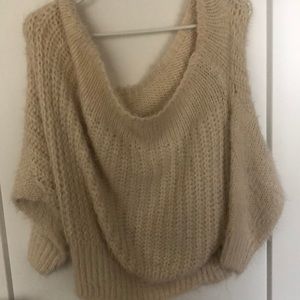 UO thick fuzzy sweater